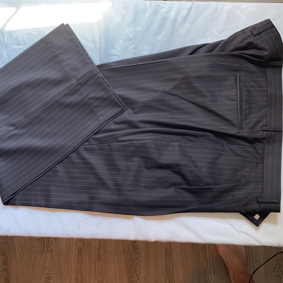 Gently worn Vittorio StAngelo Brown stripe suit - Picture 12 of 14